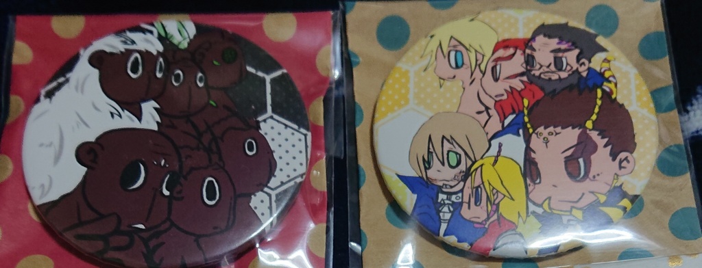 テラフォーマーズ 5.5センチ缶バッチ