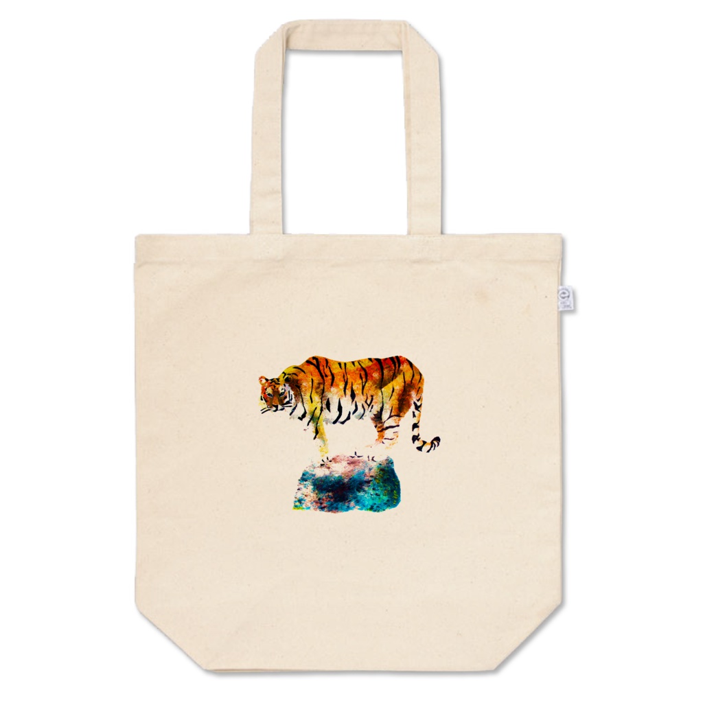 「The Tiger on the Rock」のトートバック