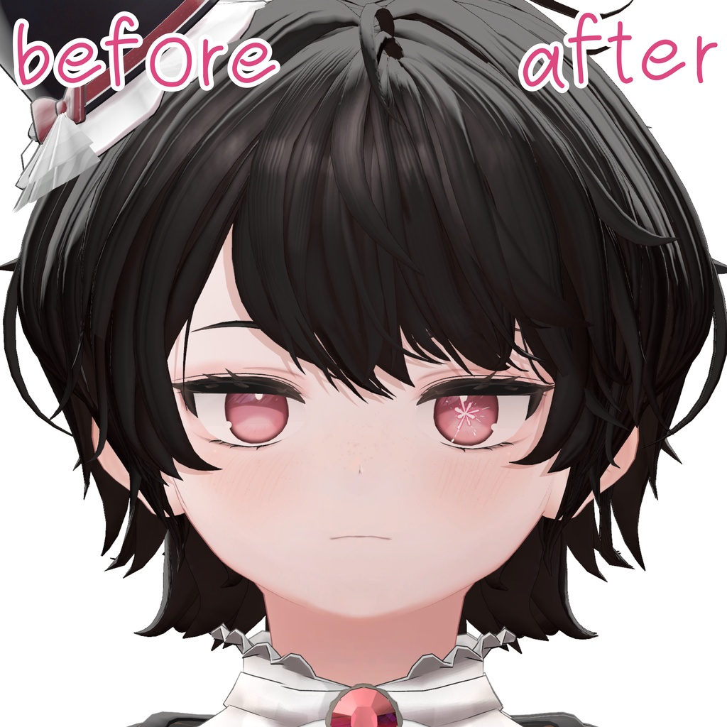✨️こごみ、ルティ追加sale!角度で光る!【eye texture】Look at me!Fire!【2アバター対応】