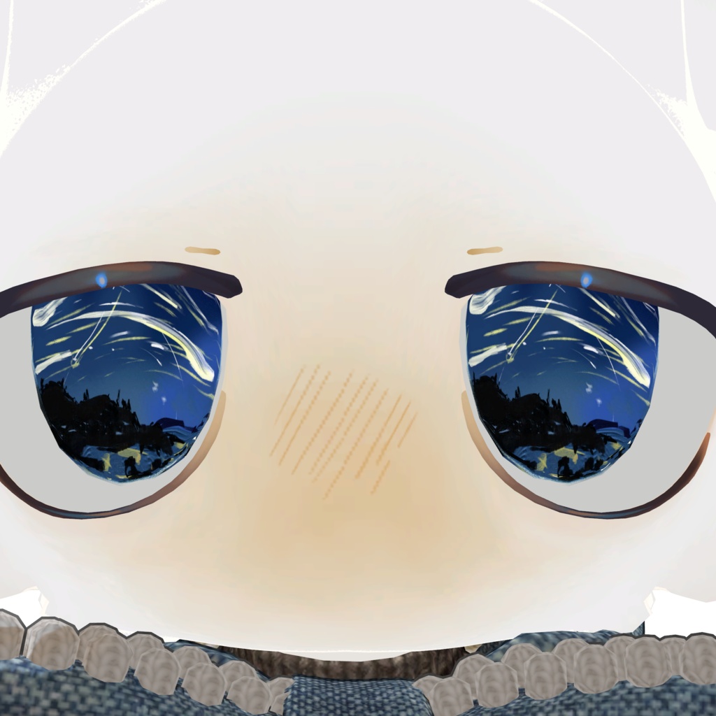 ✨️Sale✨️【動く】“君もどこかでみている”フィニシフ対応eye texture