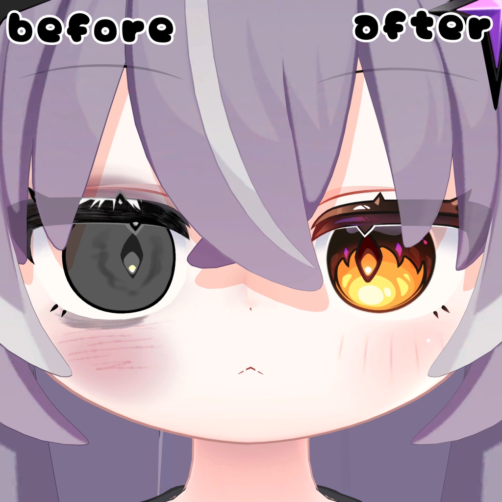 Sale✨️ やみおちじゃりゅうさま【邪竜メルヴィ対応】【make&eye texture】