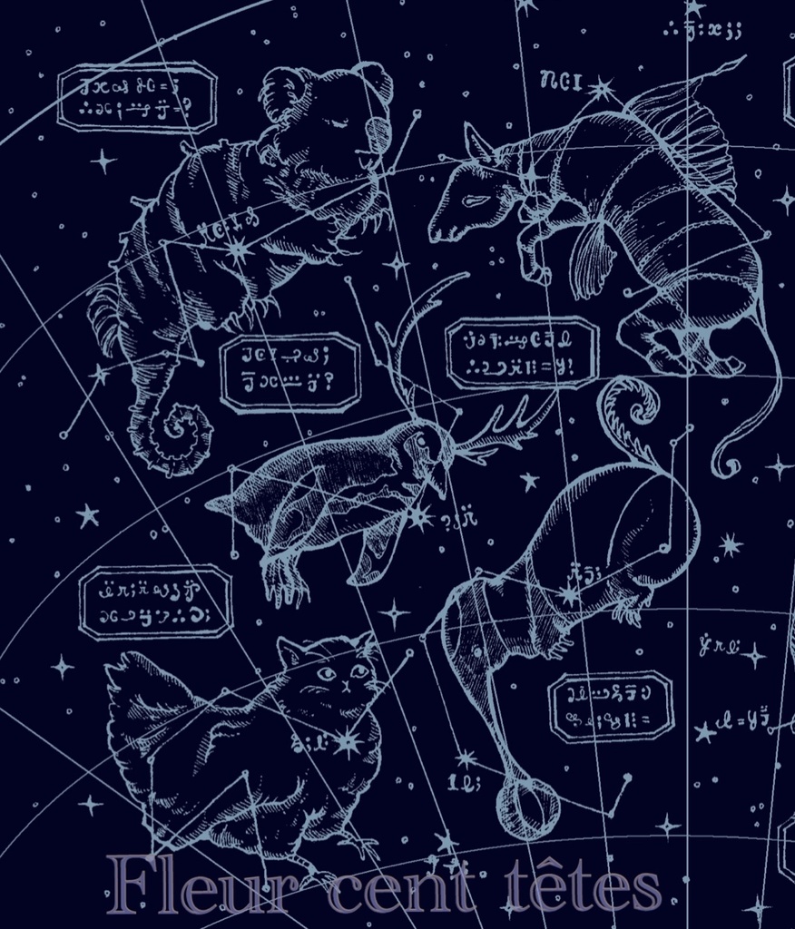 幻獣天体図スマホカバー( iPhone 8 Plus / 7 Plus、 iPhone 8 / 7 / SE2、iPhone XS / X)