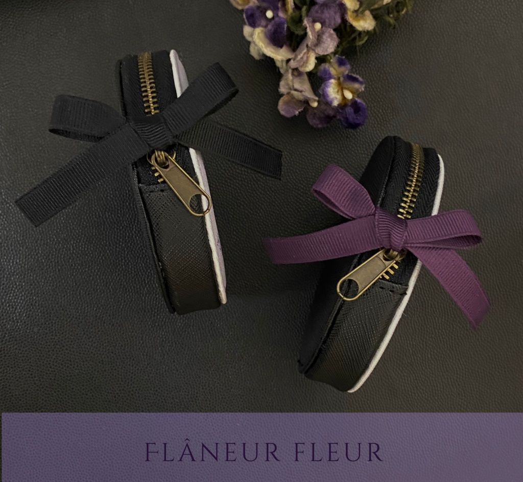 Ribbon of Rebellion mini pouch 2 「La danse des filles violettes - 菫の娘たちの踊り」