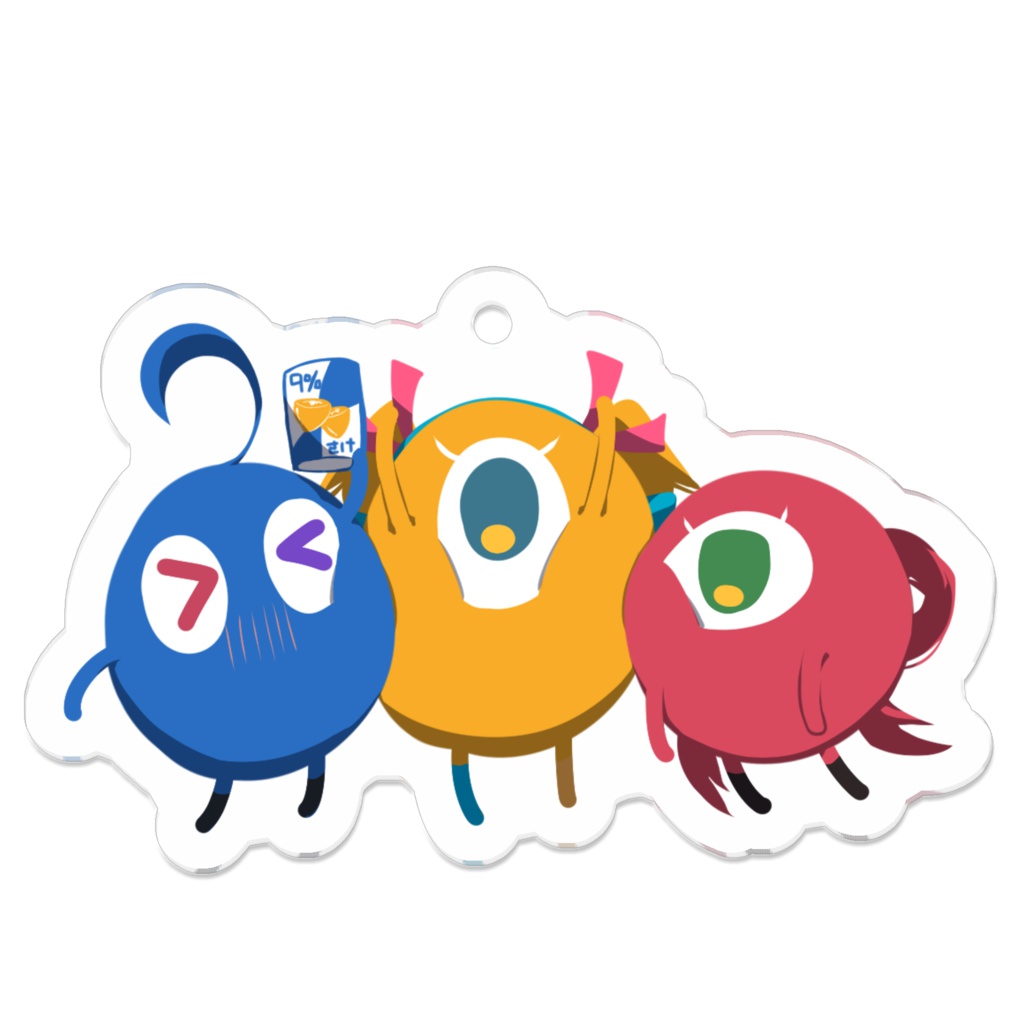 【ナカミ】アクリルキーホルダー