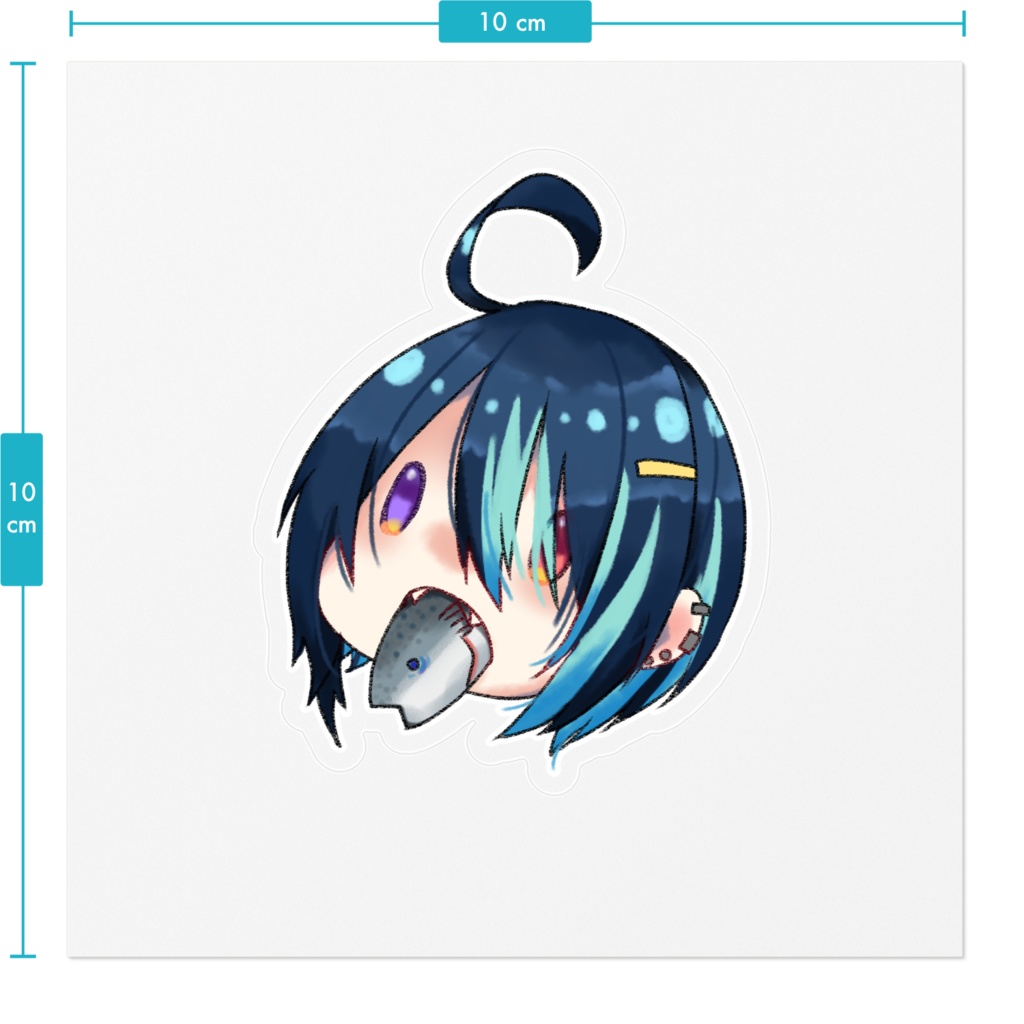 【須賀サカキ】親子ステッカー