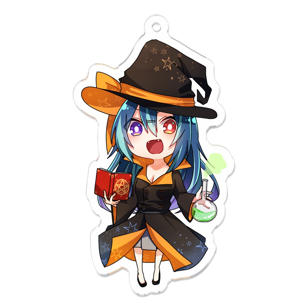 【須賀サカキ】ハロウィンアクキー(サカキ)