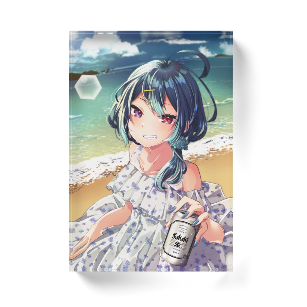 夏アクリルブロック