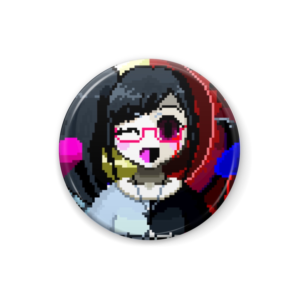 ぱすてる姉貴　缶バッジ