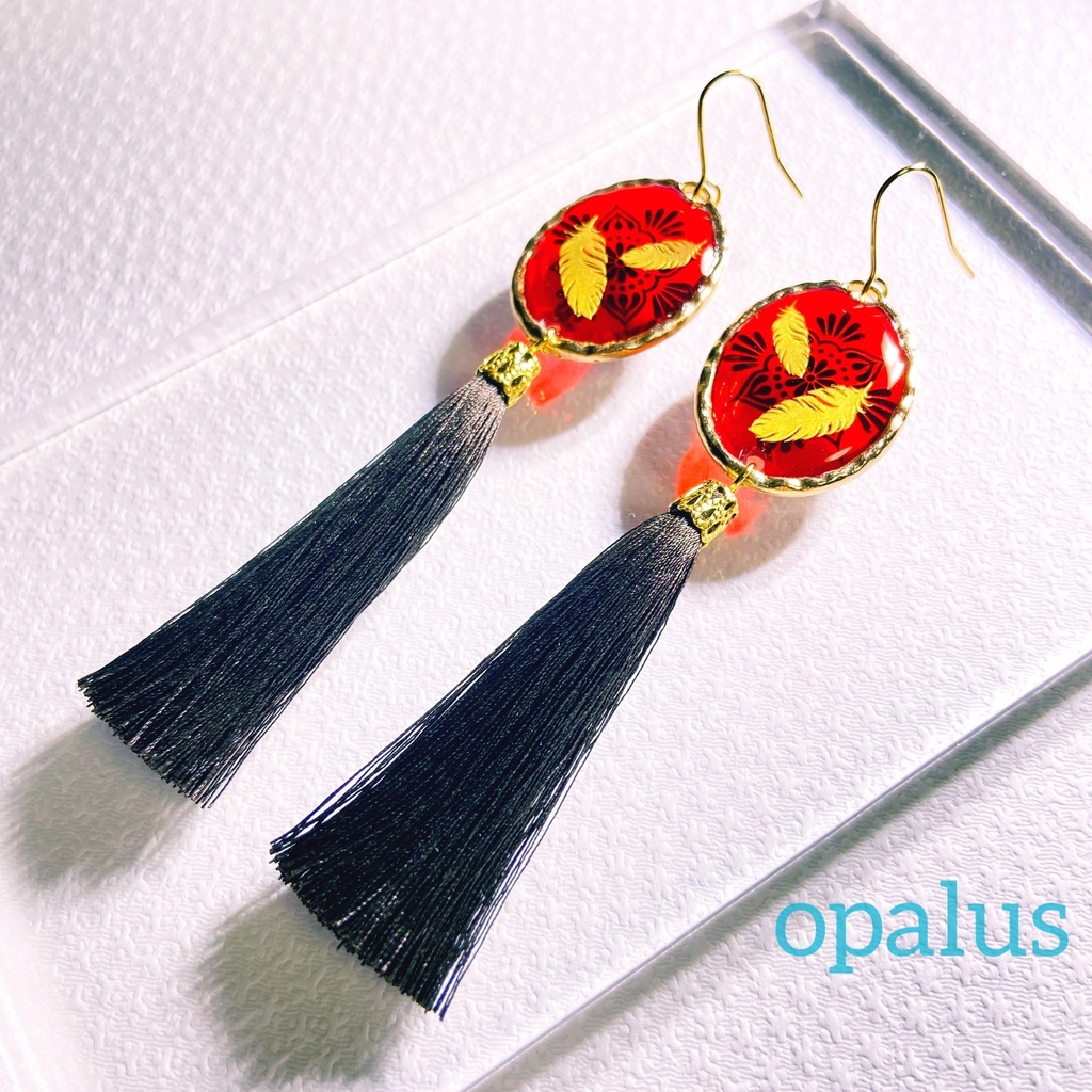 原神　ディルック　イメージピアス/イヤリング