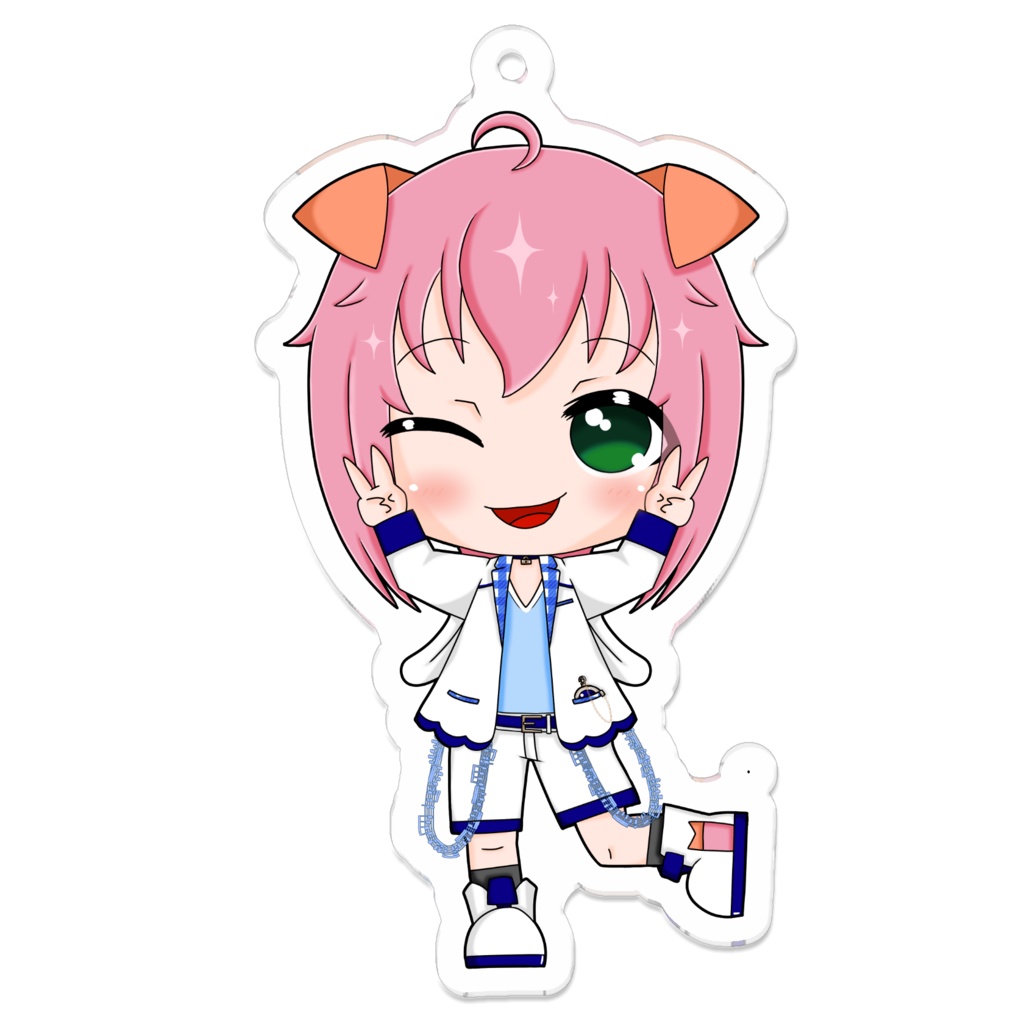 オビスアクリルキーホルダー