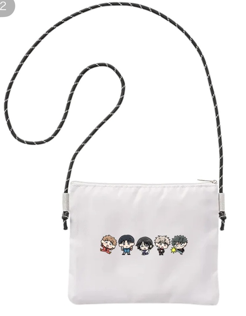 メッシュポケットサコッシュ