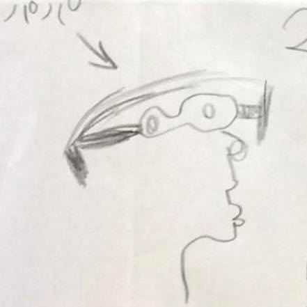 まさの肖像画まこ作4さい