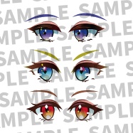 ヒットミー!(ミニチュアフィギュア用瞳デカール)