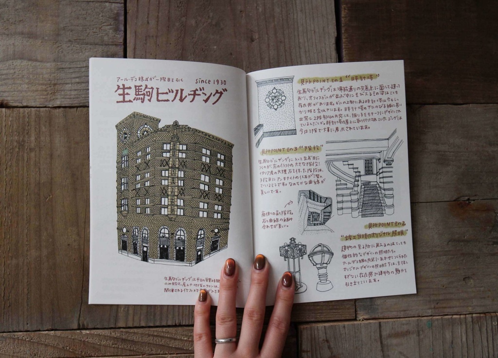 画集ZINE「絵で見る大大阪の近代建築の魅力Ⅱ」