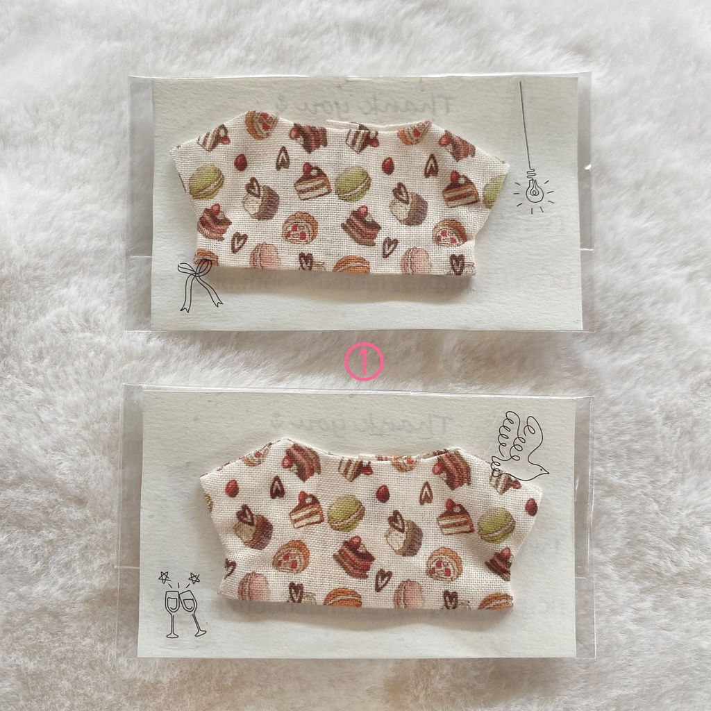 スイーツのぬい服🧁