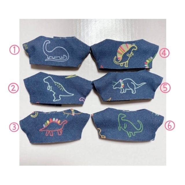 10/30再販 恐竜のぬい服🦕