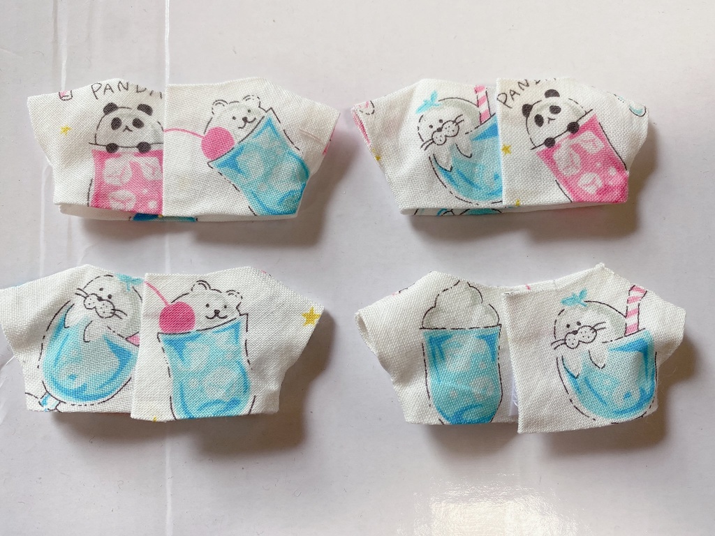 再販 ぬい服 動物とクリームソーダ