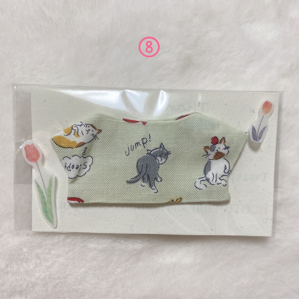 【ぱぺっとサイズ】選べる!ねこちゃんの服🐈10種
