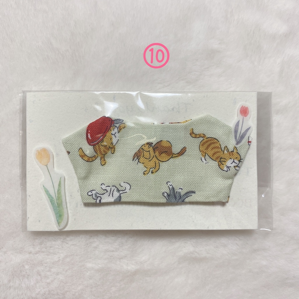 【ぱぺっとサイズ】選べる!ねこちゃんの服🐈10種