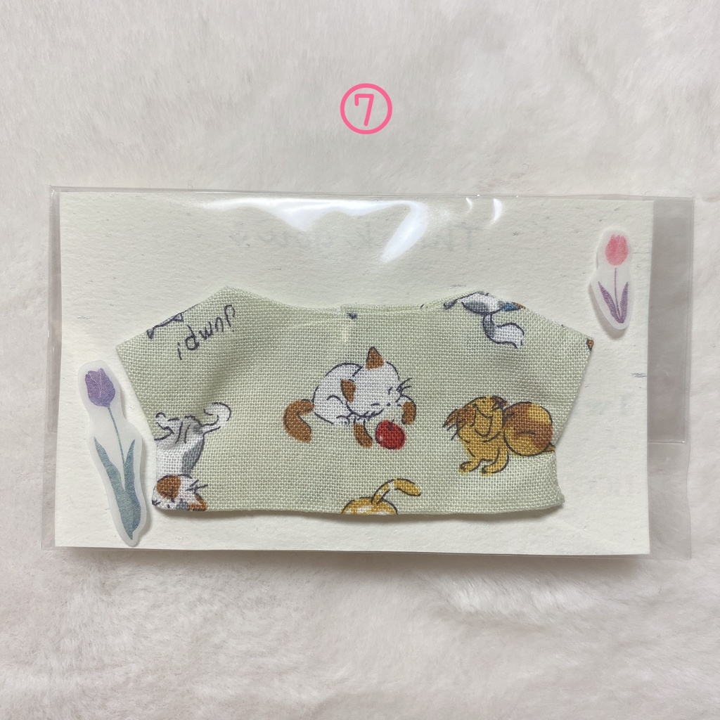 【ぱぺっとサイズ】選べる!ねこちゃんの服🐈10種