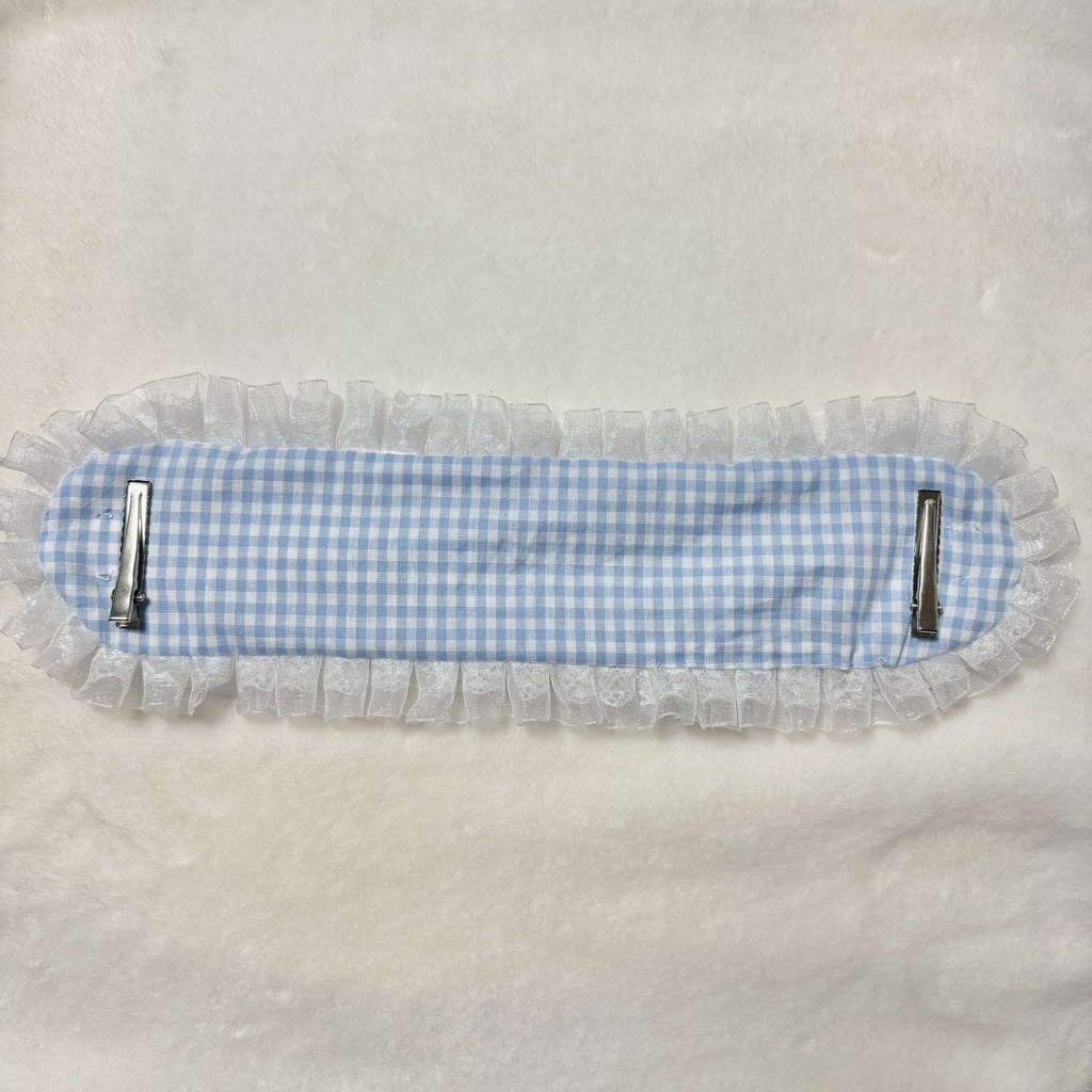 〔01〕ヘッドドレス 水色