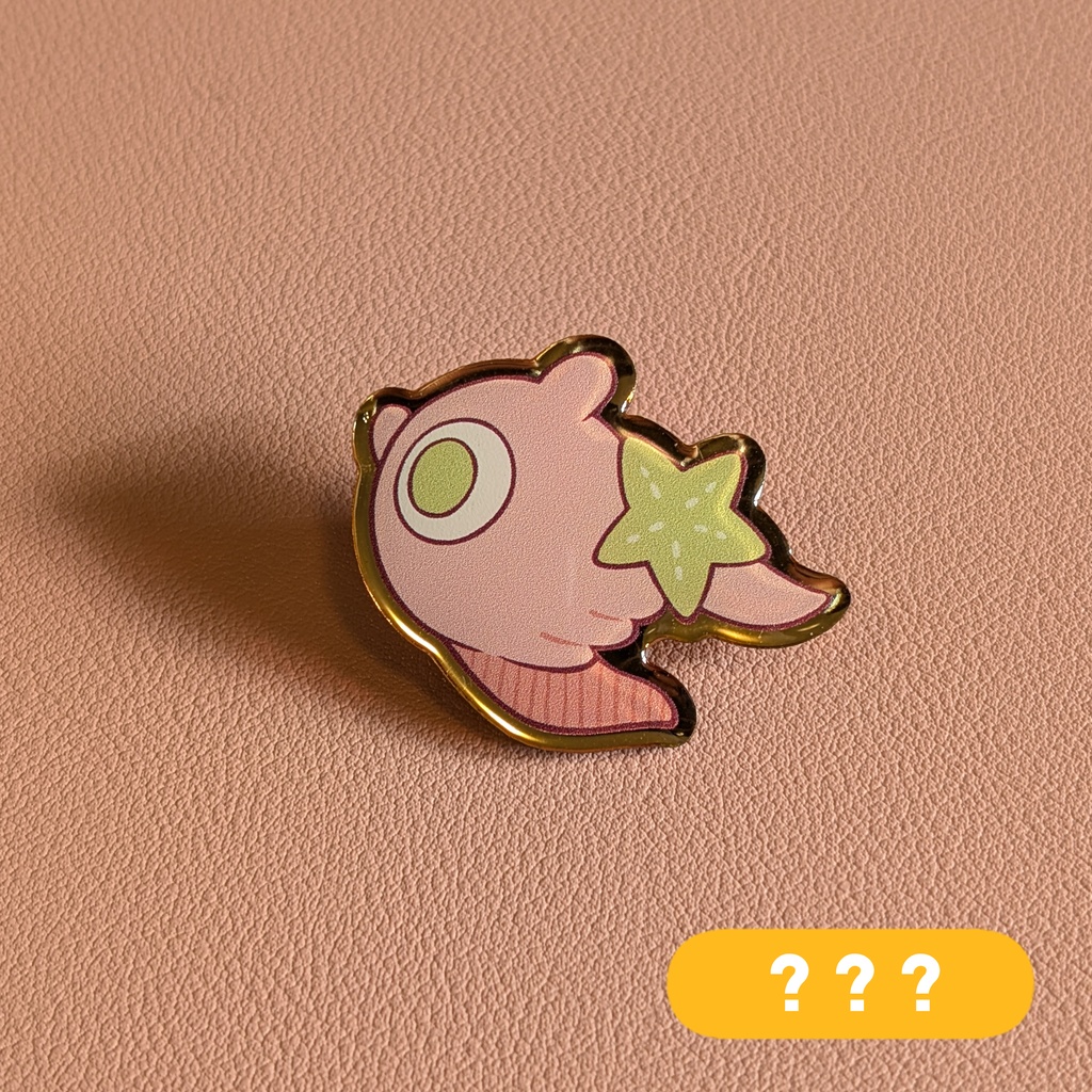 【全7種】えも研ピンバッジ【3Dモデル付】