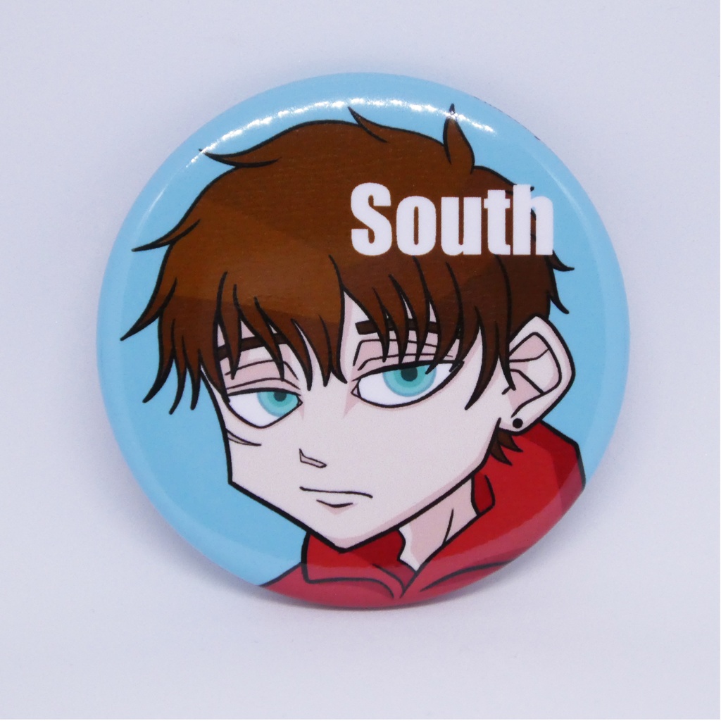 The Strange Men缶バッジ【サウス🇺🇸】