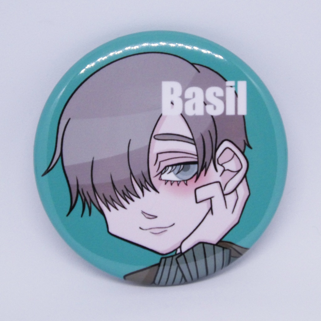 The Strange Men缶バッジ【バジル🇷🇺】