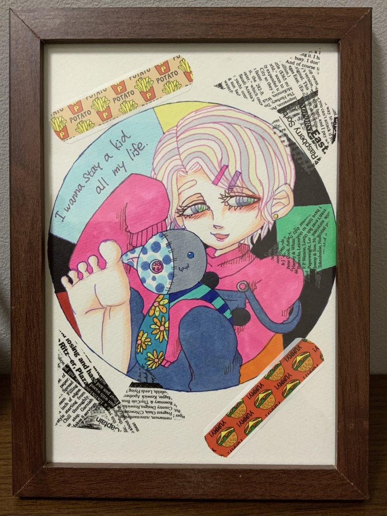 【2018年】創作イラスト原画三点セット