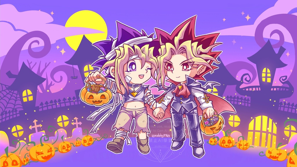 2025 Halloween Wallpaper / ハロウィン壁紙