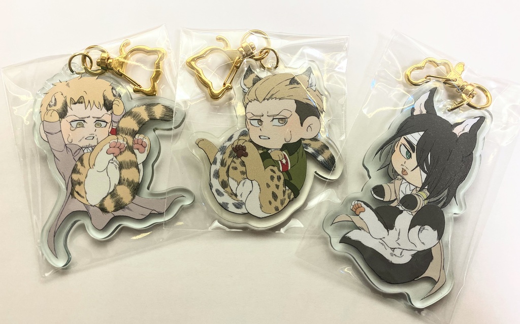 進撃のけもちゃん ころりんアクリルキーホルダー2022ver