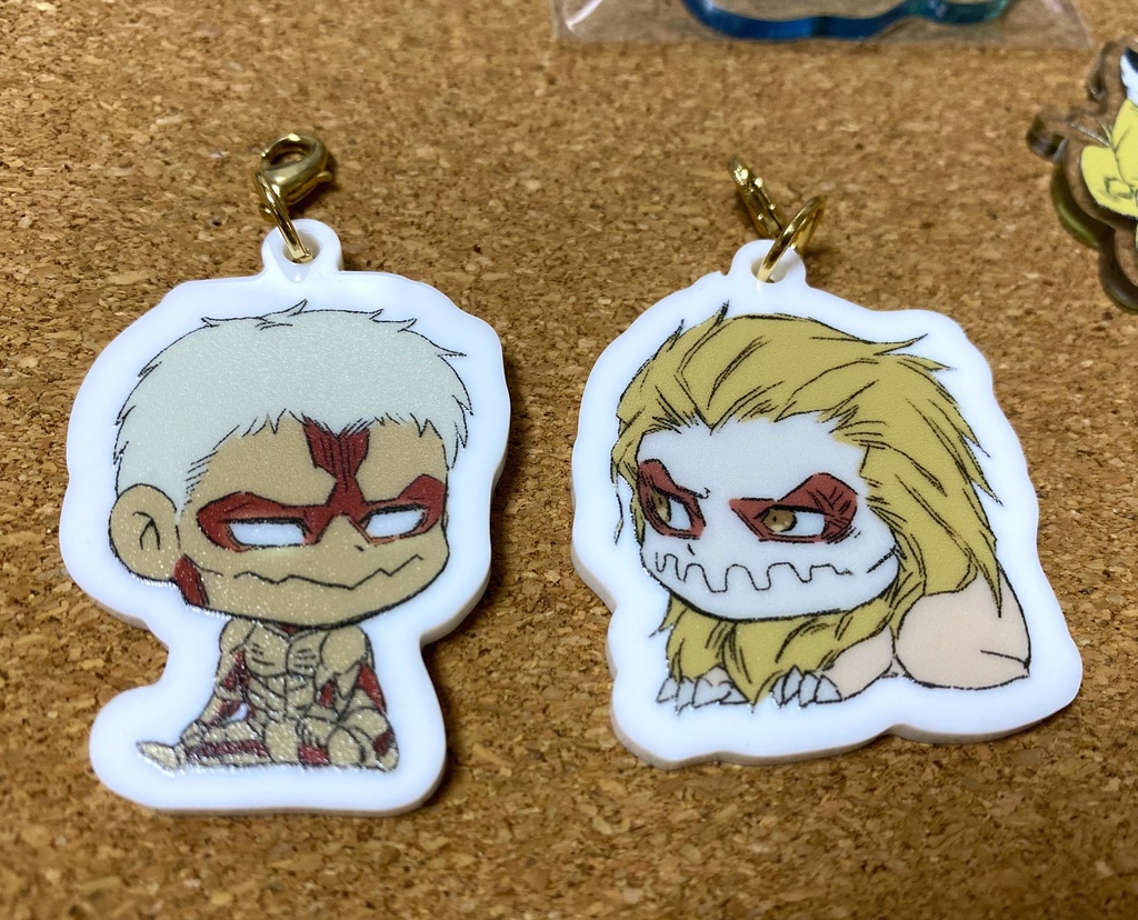 ヨロイとアギトのチャームセット ずんこめ屋さん Booth