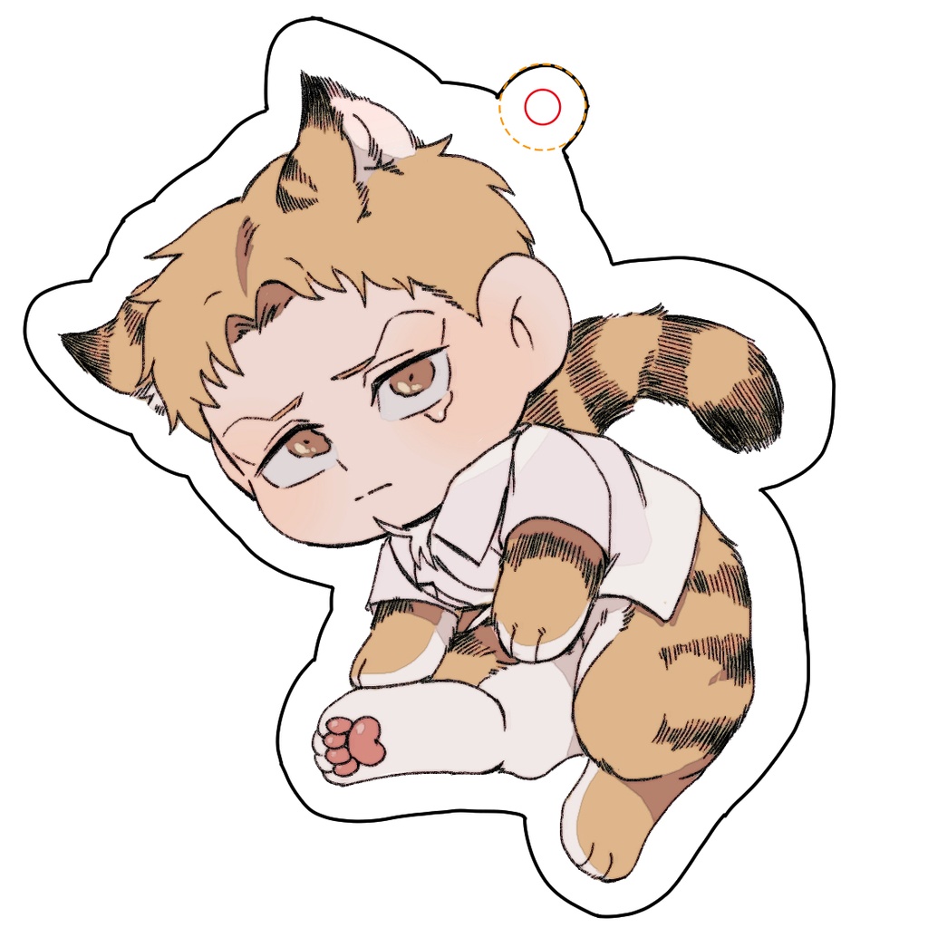 けもどべちゃんアクリルキーホルダー