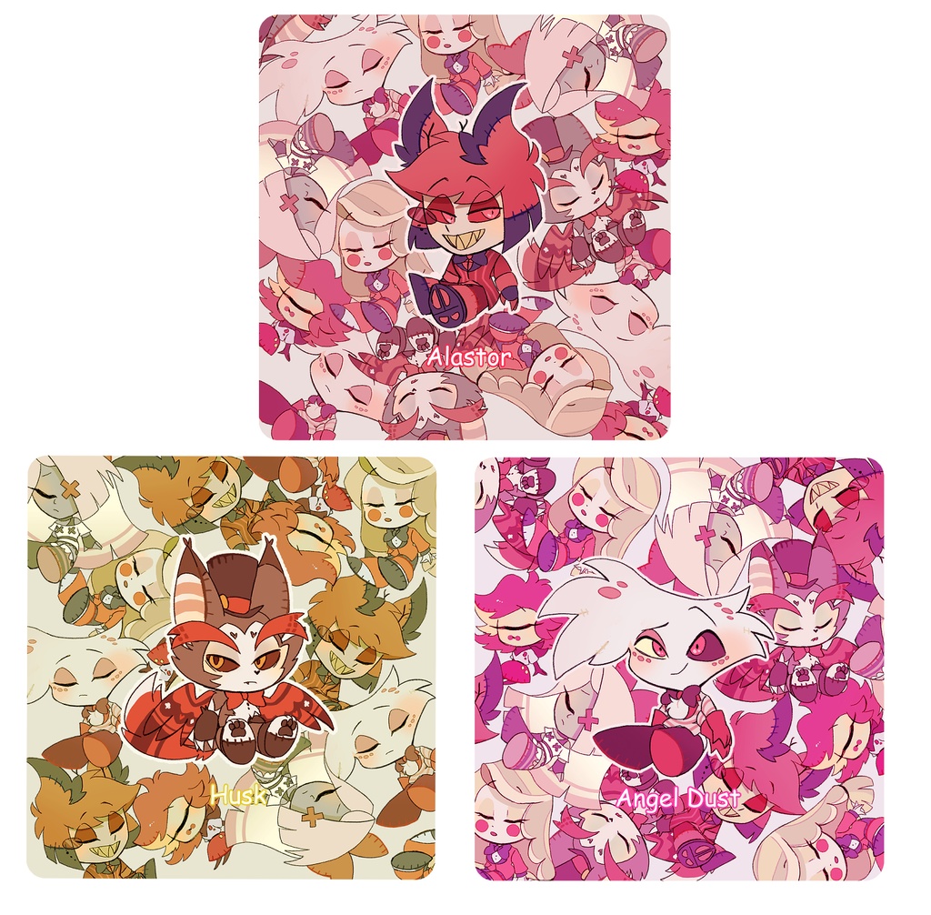 Hazbin Hotel つながるぬいアクリルチャーム