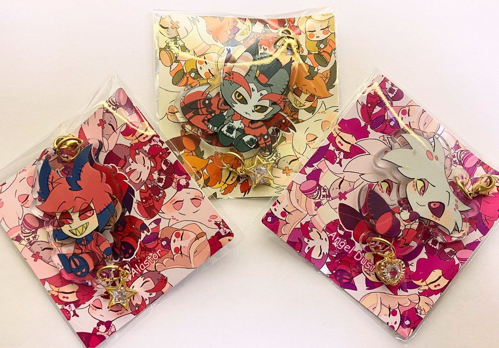 Hazbin Hotel つながるぬいアクリルチャーム