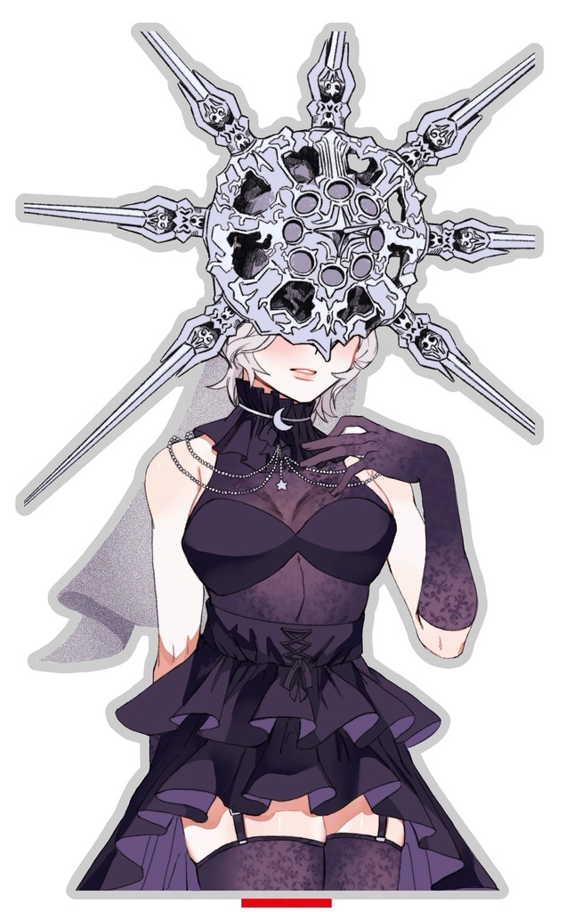 でかでかグウィンドリンアクリルスタンド（黒）