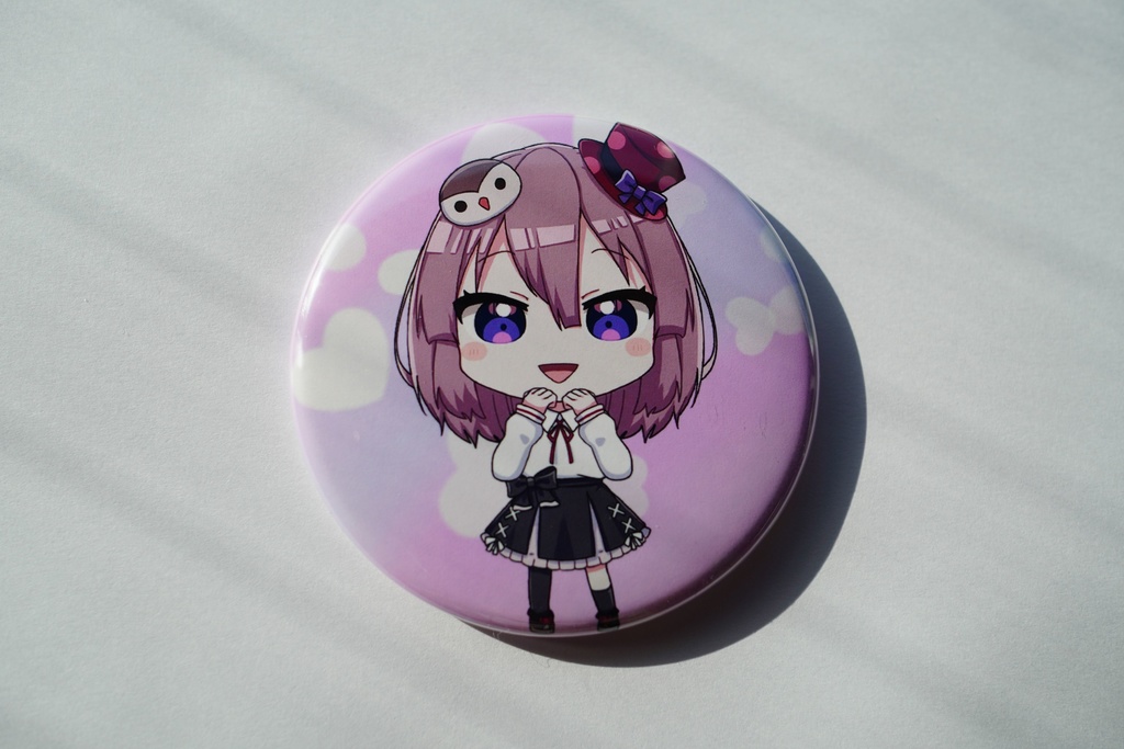 にしつーどり缶バッジ（ノーマル）