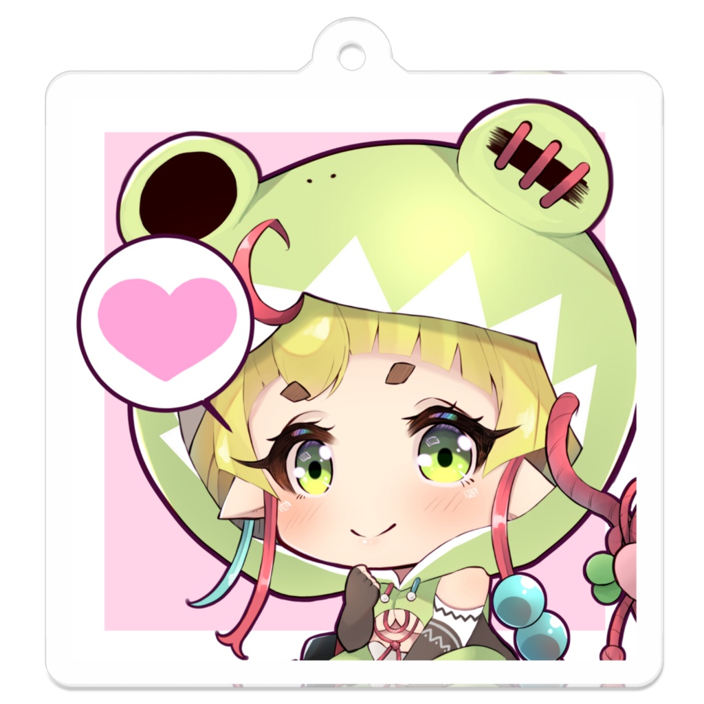 オリジナルキャラクター:ハナちゃんアクリルキーホルダー