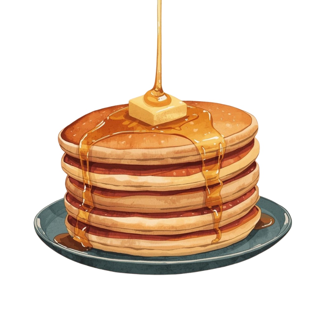 レトロ喫茶店メニュー クリップアートセット