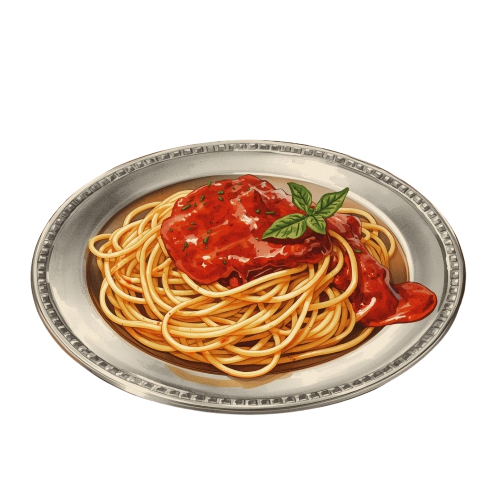 レトロ喫茶店メニュー クリップアートセット