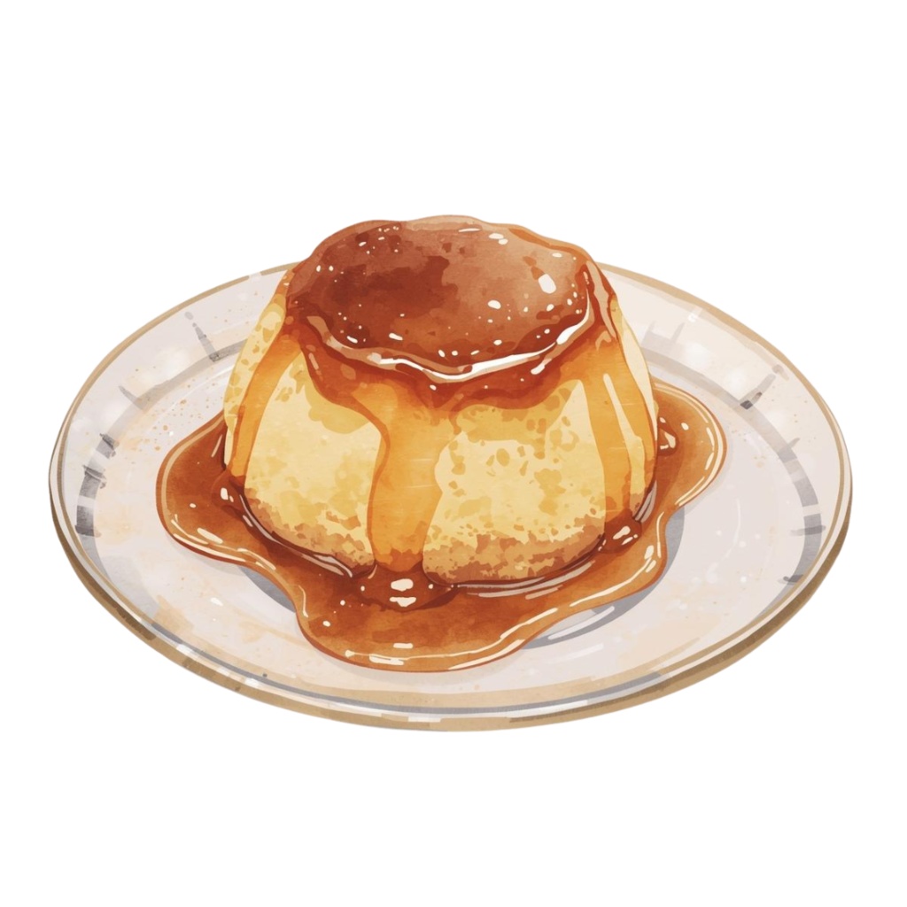 レトロ喫茶店メニュー クリップアートセット