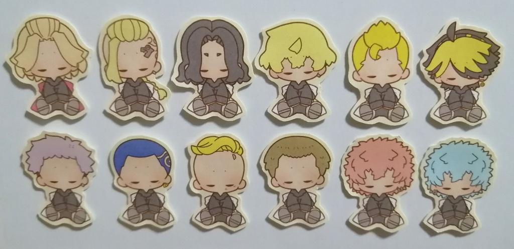 【東卍】うとうとフレークシール(初代/二代目)