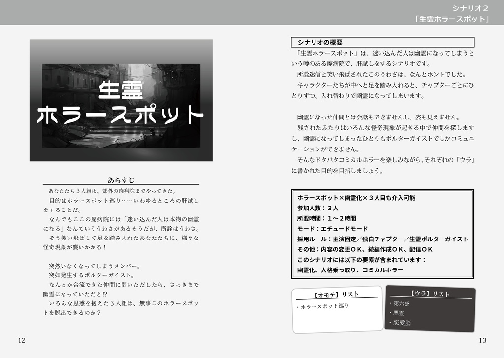 【ストリテラ】非公式シナリオ集「たとえばこんなストリテラ」