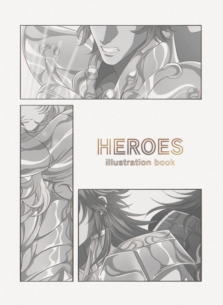 HEROES illustration book