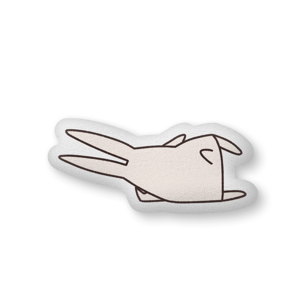 ウサギ 添い寝風クッション