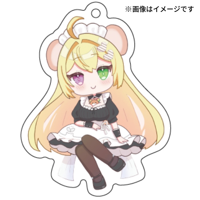 【数量限定】ポリエチレンテレフタラート(ポリくん)　アクリルキーホルダー