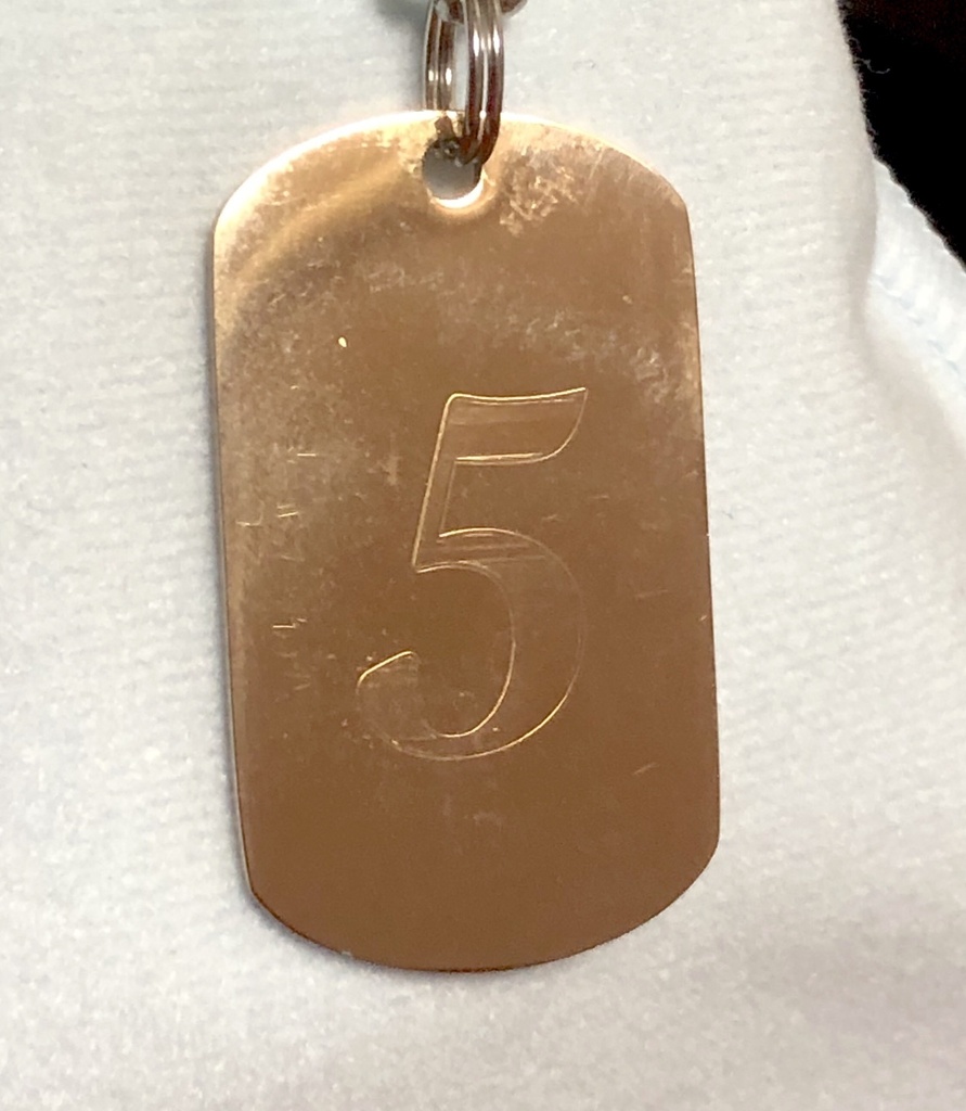 五つ子ドッグタグ 中野五月