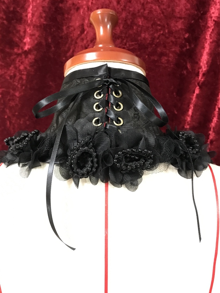 【過去作例】【再販無】【旧作】18インチ 喪服帯コルセット