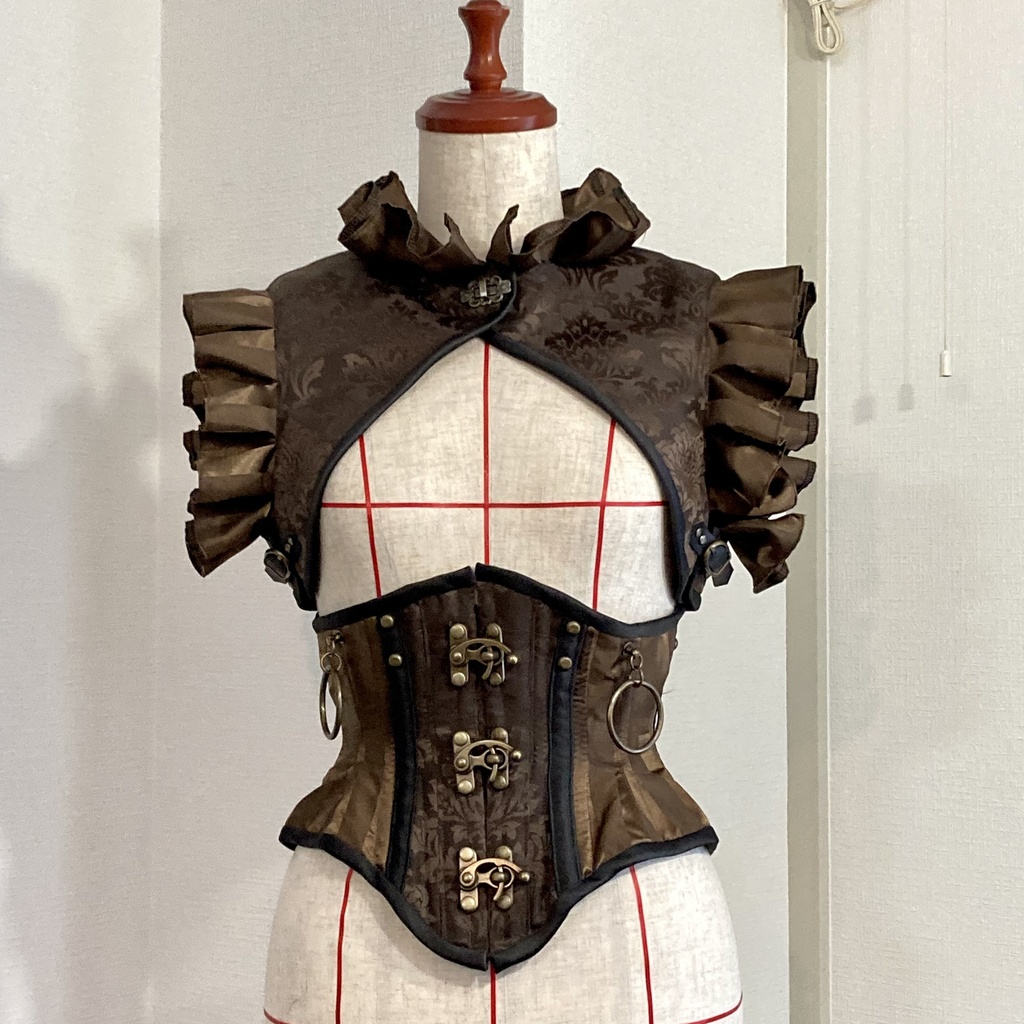 スチームパンクダマスクボレロ