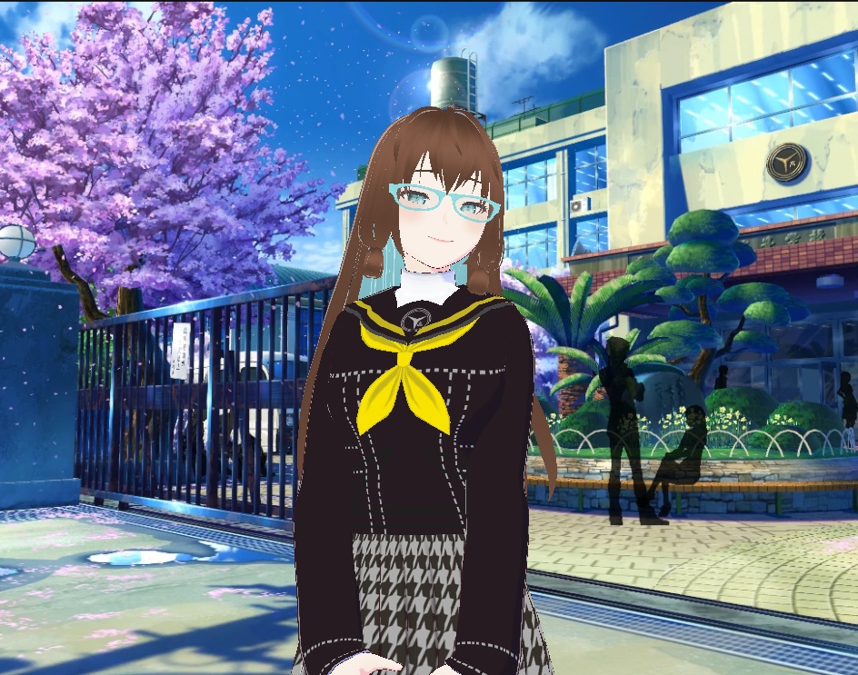 Yasogami High Winter Uniform (F) from Persona 4